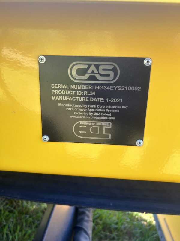 2021 CAS RL34 - CAS - Conveyor Application Systems  