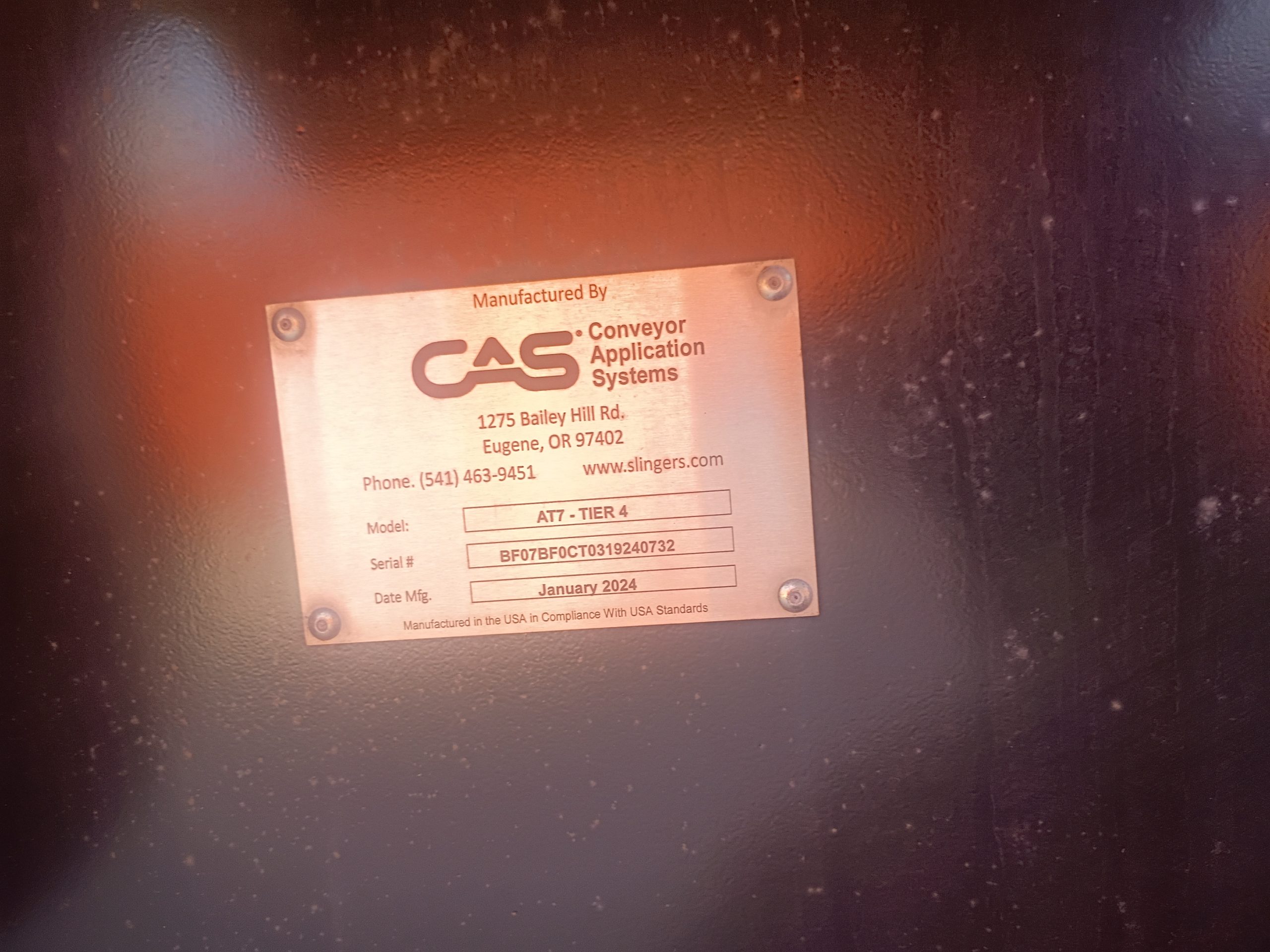 2024 CAS AT7 | Conveyor Application Systems - CAS - Conveyor Application Systems 2024 CAS AT7 | Conveyor Application Systems - CAS - Conveyor Application Systems