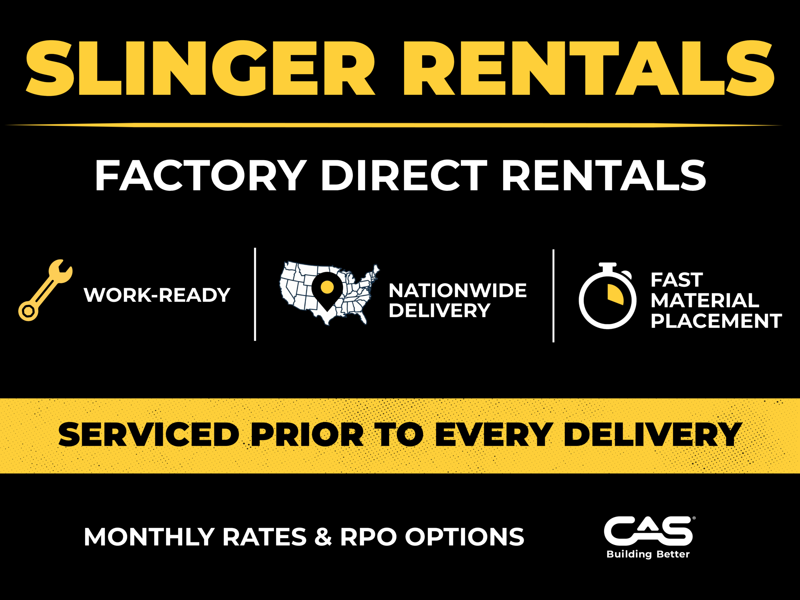 Slinger Rental - CAS - Conveyor Application Systems