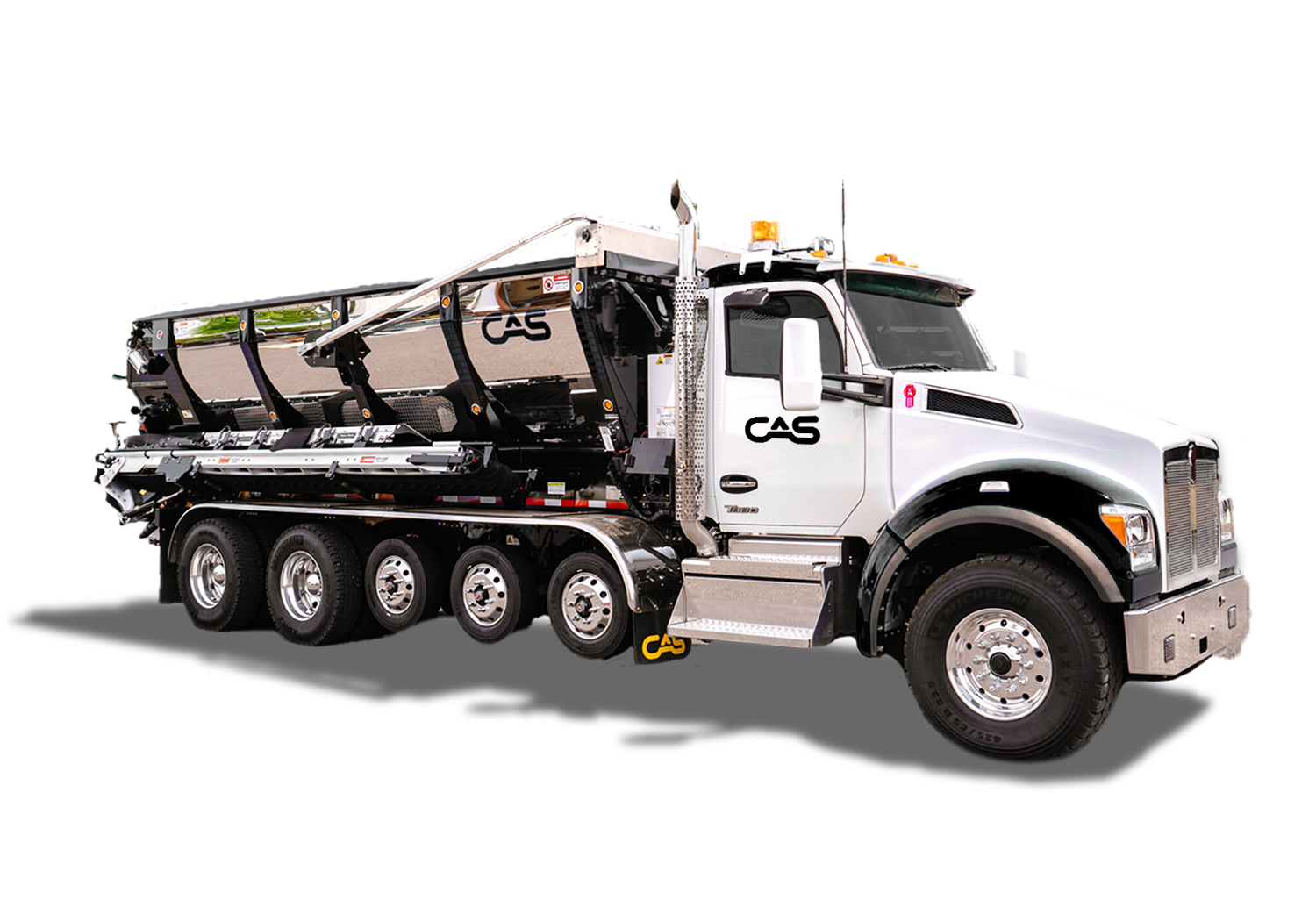 FatBoy | Slinger Truck | Conveyor Application Systems - CAS - Conveyor Application Systems  